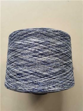 滌綸21支段染紗