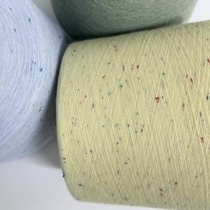 32支棉點滌彩點紗