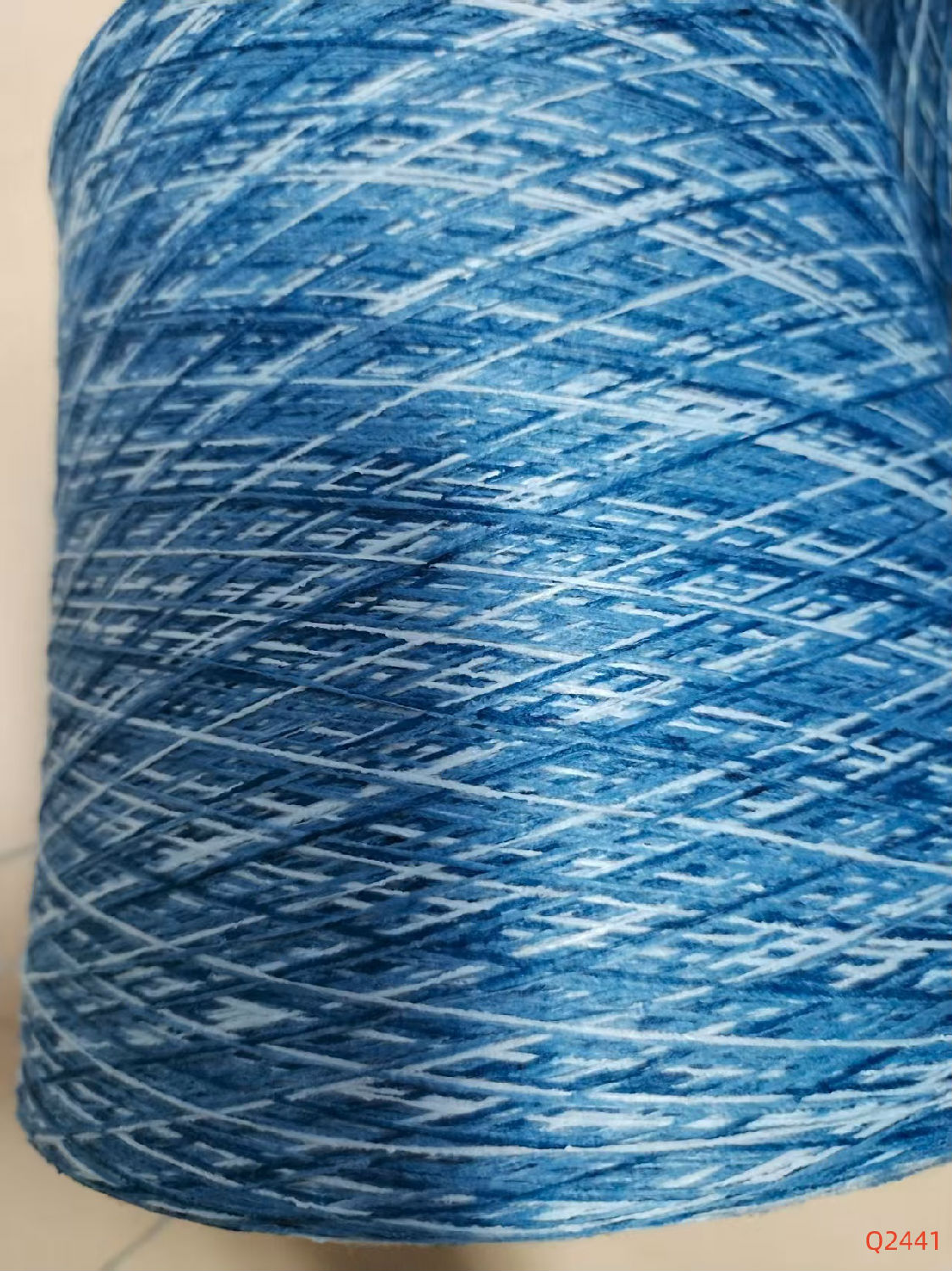 450D藍白段染紗Q2441 450D藍白段染紗Q2441