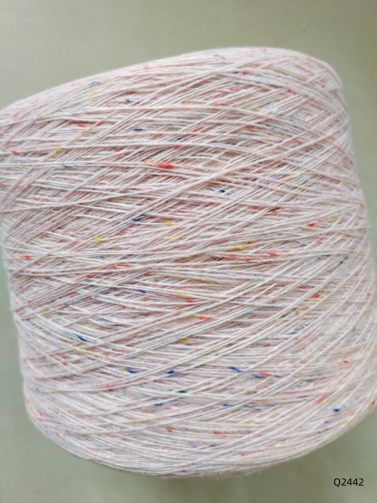 Q2442 T/A85/15點(diǎn)子紗12支